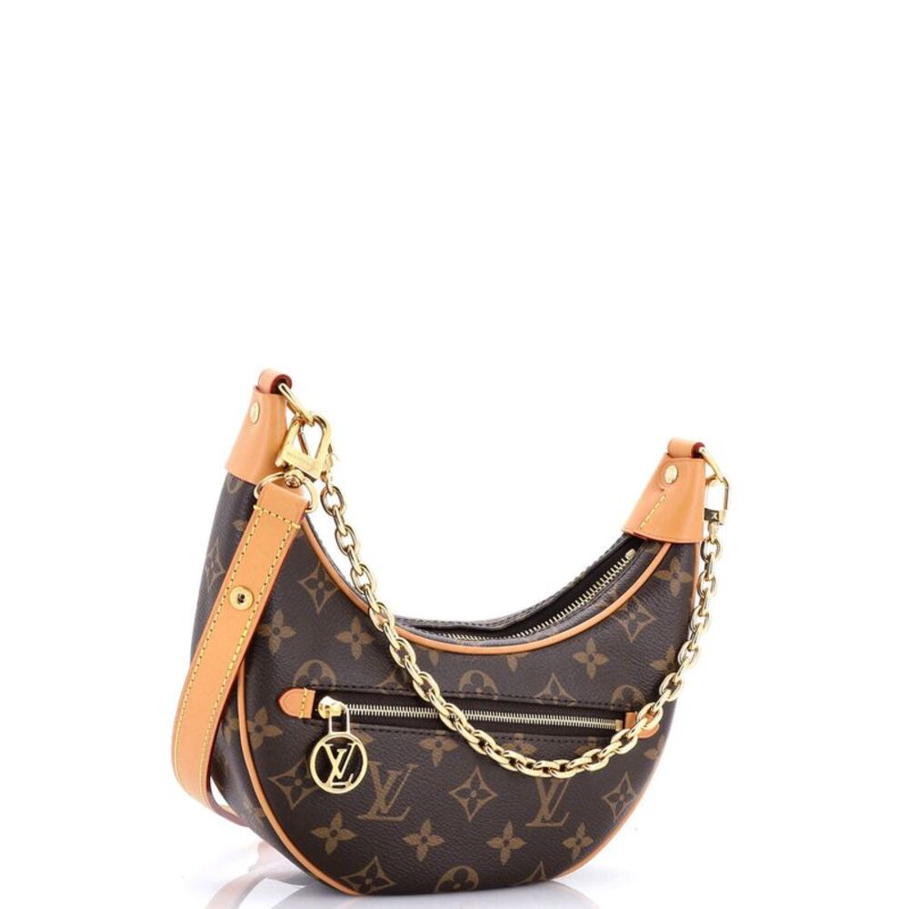 Louis Vuitton Loop Handbag Monogram Canvas Brown - image 2